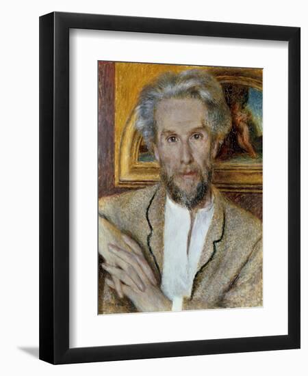 Portrait of Victor Choquet by Pierre-Auguste Renoir-null-Framed Giclee Print
