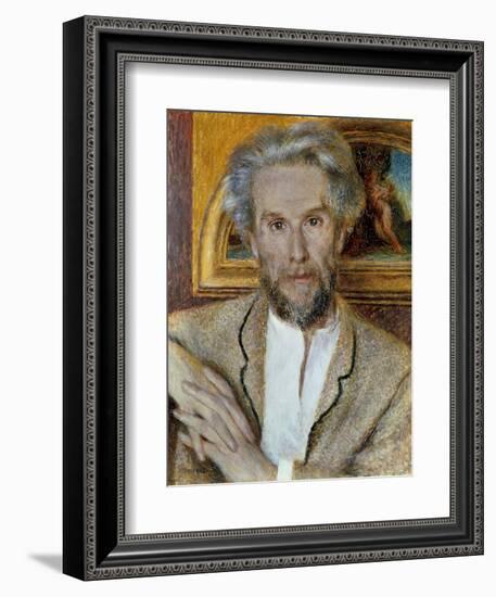 Portrait of Victor Choquet by Pierre-Auguste Renoir-null-Framed Giclee Print