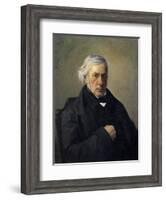 Portrait of Victor Cousin-null-Framed Giclee Print