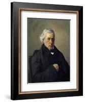 Portrait of Victor Cousin-null-Framed Giclee Print