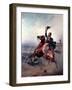 Portrait of Victor Emmanuel II King of Sardinia and Italy-P. Litta-Framed Giclee Print