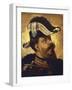 Portrait of Victor Emmanuel II-Girolamo Induno-Framed Giclee Print