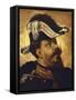 Portrait of Victor Emmanuel II-Girolamo Induno-Framed Stretched Canvas