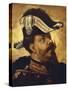 Portrait of Victor Emmanuel II-Girolamo Induno-Stretched Canvas