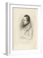 Portrait of Victor Hugo (1802-188)-Léon Noël-Framed Giclee Print