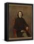 Portrait of Victor Hugo (1802-188)-Paul Gavarni-Framed Stretched Canvas