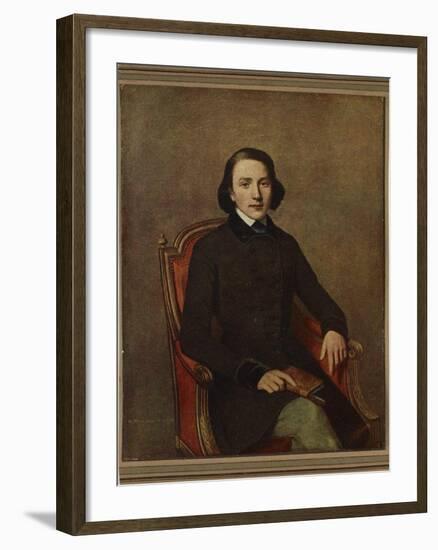 Portrait of Victor Hugo (1802-188)-Paul Gavarni-Framed Giclee Print