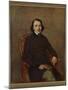 Portrait of Victor Hugo (1802-188)-Paul Gavarni-Mounted Giclee Print