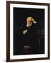 Portrait of Victor Hugo (1802-85) 1879-Leon Joseph Florentin Bonnat-Framed Giclee Print