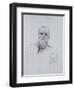 Portrait of Victor Hugo (1802-85)-Auguste Rodin-Framed Giclee Print