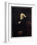 Portrait of Victor Hugo - by Leon Joseph Bonnat-null-Framed Giclee Print