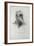 Portrait of Victor Hugo-Auguste Rodin-Framed Art Print