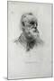 Portrait of Victor Hugo-Auguste Rodin-Mounted Art Print