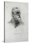 Portrait of Victor Hugo-Auguste Rodin-Stretched Canvas