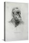 Portrait of Victor Hugo-Auguste Rodin-Stretched Canvas