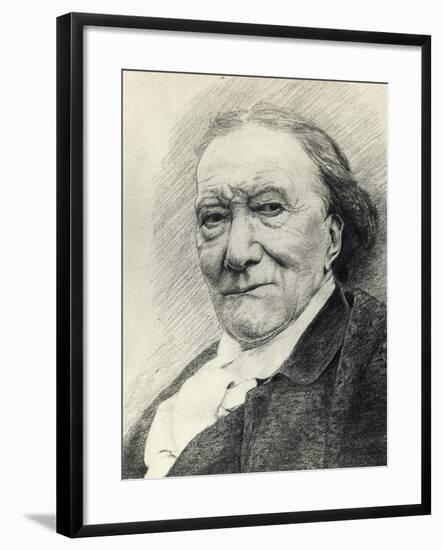 Portrait of Victorien Sardou-null-Framed Giclee Print