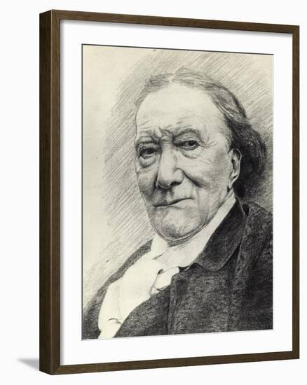 Portrait of Victorien Sardou-null-Framed Giclee Print