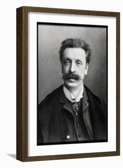 Portrait of Victorin de Joncieres Victorien Joncieres 1839-1903, French composer and music critic-French Photographer-Framed Giclee Print