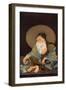 Portrait of Vimalakirti, 15th Century-Wilhelm Greve-Framed Giclee Print