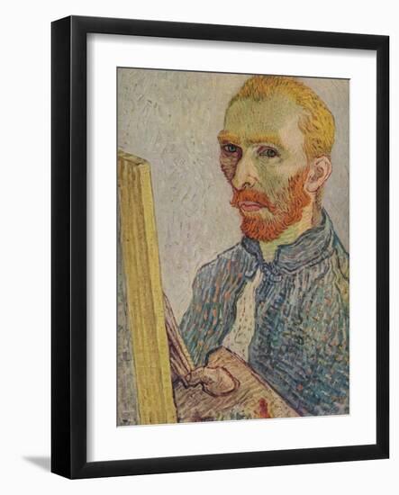 'Portrait of Vincent van Gogh', 1825-1828-Vincent van Gogh-Framed Giclee Print