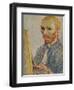 'Portrait of Vincent van Gogh', 1825-1828-Vincent van Gogh-Framed Giclee Print