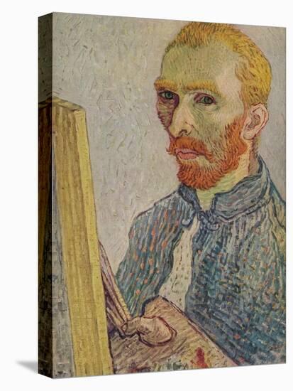 'Portrait of Vincent van Gogh', 1825-1828-Vincent van Gogh-Stretched Canvas