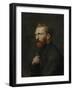 Portrait of Vincent Van Gogh, 1896 (Oil on Canvas)-John Peter Russell-Framed Giclee Print