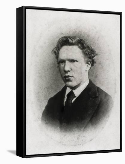 Portrait of Vincent Van Gogh at Age 18-Vincent van Gogh-Framed Stretched Canvas