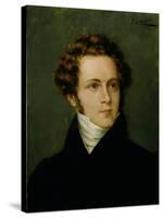 Portrait of Vincenzo Bellini-null-Stretched Canvas