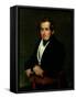 Portrait of Vincenzo Bellini-Pietro Lucchini-Framed Stretched Canvas