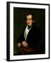 Portrait of Vincenzo Bellini-Pietro Lucchini-Framed Giclee Print