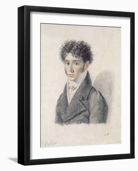 Portrait of Vincenzo Bellini-Francois Xavier Fabre-Framed Giclee Print