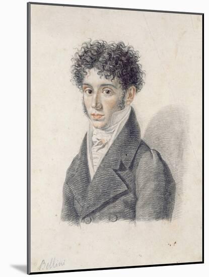 Portrait of Vincenzo Bellini-Francois Xavier Fabre-Mounted Giclee Print