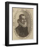 Portrait of Vincenzo Mirabella-null-Framed Giclee Print