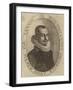 Portrait of Vincenzo Mirabella-null-Framed Premium Giclee Print