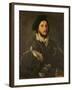 Portrait of Vincenzo Mosti, C.1520 (Oil on Canvas)-Titian (c 1488-1576)-Framed Giclee Print