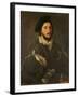 Portrait of Vincenzo Mosti, C.1520 (Oil on Canvas)-Titian (c 1488-1576)-Framed Giclee Print