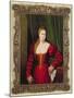 Portrait of Violante, Daughter of Palma Vecchio, 1530-35-Paris Bordone-Mounted Giclee Print