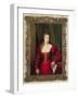 Portrait of Violante, Daughter of Palma Vecchio, 1530-35-Paris Bordone-Framed Giclee Print