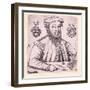 Portrait of Virgil Solis, Pub. Nuremberg 1562-Balthasar Jenichen-Framed Giclee Print