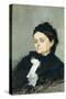 Portrait of Virginia Villari-Domenico Morelli-Stretched Canvas