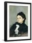 Portrait of Virginia Villari-Domenico Morelli-Framed Giclee Print