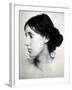 Portrait of Virginia Woolf (1882 - 1941). 1902-George Charles Beresford-Framed Giclee Print