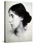 Portrait of Virginia Woolf (1882 - 1941). 1902-George Charles Beresford-Stretched Canvas