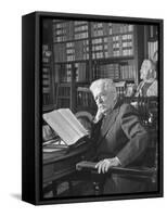 Portrait of Vittorio Emanuele Orlando, Elder Statesman of Italian Politics-Alfred Eisenstaedt-Framed Stretched Canvas