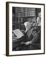 Portrait of Vittorio Emanuele Orlando, Elder Statesman of Italian Politics-Alfred Eisenstaedt-Framed Photographic Print