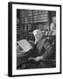 Portrait of Vittorio Emanuele Orlando, Elder Statesman of Italian Politics-Alfred Eisenstaedt-Framed Photographic Print