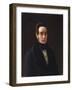 Portrait of Vladimir Ivanovich Panayev (1792-185)-Alexei Vasilyevich Tyranov-Framed Giclee Print