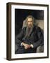 Portrait of Vladimir Sergeyevich Solovyov-Nikolai Aleksandrovich Yaroshenko-Framed Giclee Print