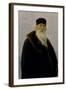 Portrait of Vladimir Vasil'Evich Stasov (1824-1906) 1900-Ilya Efimovich Repin-Framed Giclee Print